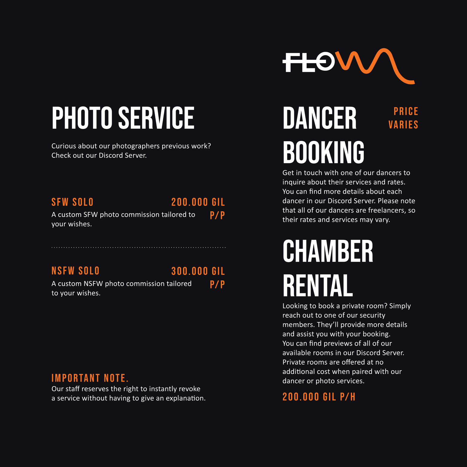 Flow Services Flow Services